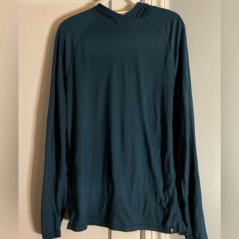 Smartwool popover merino wool hoodie